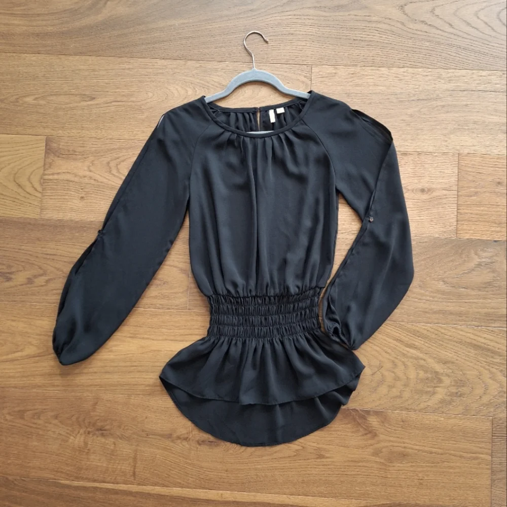 Sheer Cut-Out Blouse - Picture 3 of 15